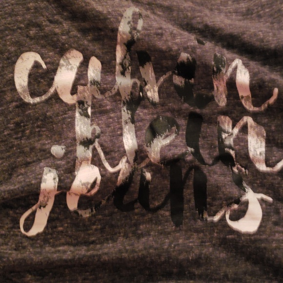 Gray short sleeve top - Picture 4 of 4